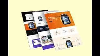 Shopify Home page Design | One Product High Converting landing page using pagefly