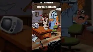 Sam & Max dispose of a head bomb. #lucasarts #classic #samandmax #funny