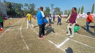 400M junior girl' race!! 2023-24!! Annual sports meet #lbvm # gyansthali #swatantragupta