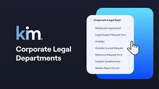 Kim for Corporate Legal Departments
