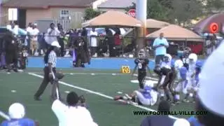 FOOTBALL VILLE MiamI Gardens RAVENS vs Pompano COWBOYS 100s SFYFL 2011