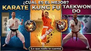 Karate vs Kung Fu vs Taekwondo: Comparación REAL