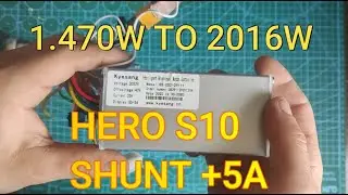 HERO S10 SHUNT 🔥🔥25A to 30A🔥🔥 AWESOME!!!!!