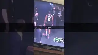 James Harden leaves game early with hamstring injury 😬#Shorts#NBA