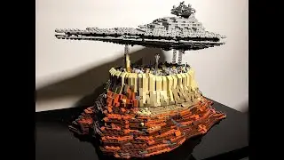 Speedbuild - Lego Star Wars Empire over Jedha City - MOC 18916 made by onecase