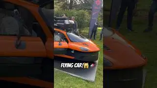 &pound;500,000 flying car! What a cool machine!
