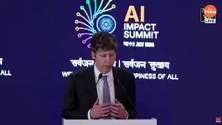 LIVE: OpenAI's Sam Altman address at India AI Impact Summit in Delhi