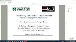 Evolutionary Machine Learning Approaches and Applications - Bing Xue