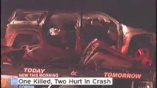 Crash victim ejected, hit and killed by oncoming car