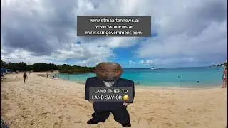 Christopher Emmanuel land thief to land Savior sxm St Maarten Sint Maarten SXM