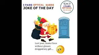 Joke of the day by 3 PAIRS OPTICAL BARRIE 705-300-4300 #optician #optometrist #optical #jokeoftheday