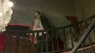Gatlinburg’s Mysterious Mansion Outside and Inside At Night (February 2022)