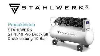 Druckluft Kompressor STAHLWERK ST 1510 Pro - 10 Bar