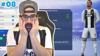 OMG WTF NO! RIP CRISTIANO RONALDO! #FIFA19 CAREER MODE JUVENTUS #08