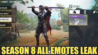 cod mobile Season 8 All Emotes leaks 2022 | codm Season 8 Battle Pass Emote Leak 2022