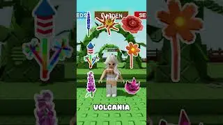 ALL FLOWER TYPE PLANTS IN GROW A GARDEN #roblox #growagarden #growagardenroblox