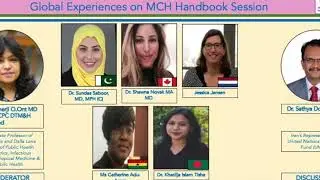 13th International Conference on the MCH Handbook Speakers, Guests and Team members