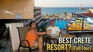 Crete Greece All Inclusive Resort Tour &ndash; Galini Sea View in Agia Marina
