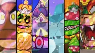 Paper Mario: Sticker Star - All Boss Battles