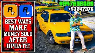 SECRETLY OVERPOWERED!? BEST WAYS To Make Millions SOLO After UPDATE in GTA Online! (GTA5 Fast Money)