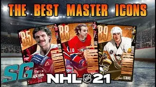 THE BEST MASTER ICONS IN NHL 21