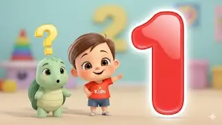 Learn Numbers 1 to 10 🔢 | Fun Counting Song for Toddlers | Kidu Learn & Sing