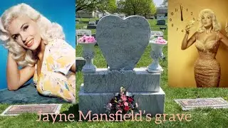 Visiting Jayne Mansfield&rsquo;s grave on her 90th birthday.