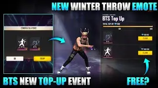 FREE FIRE NEW BTS TOP UP EVENT | FREE FIRE NEW EVENT - BTS NEW EMOTE AND BIKE SKIN IN FREE FIRE