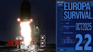Stationeers - EUROPA survival - Oct2025 - E22: Programming the fuel mixer (3 of 3), WE HAVE LIFTOFF!