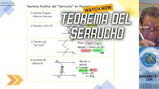 Descifrando el enigma de los Teoremas de Paralelas: &Aacute;ngulos Alternos Internos, Letra M y Serrucho V1