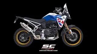 SC-Project Rally Raid muffler for BMW F 900 GS | Street legal