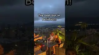 Selv&aacute;tico, 17th floor of Primavera Park Hotel. #benidorm #hotel #rooftop #bar #spain