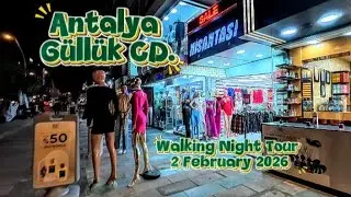Walking G&uuml;ll&uuml;k Cd:An Antalya Experience 2 Feb 2026 #antalya #walkingtour #g&uuml;ll&uuml;k #travelturkey