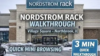 3 min Nordstrom Rack Fly-Through POV | Quick Mini Browsing Walkthrough | Northbrook Illinois Chicago