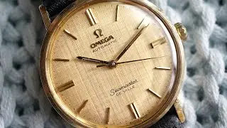 STUNNING Omega Seamaster De Ville automatic - LINEN DIAL - ref KM6292, cal 550 from 1968