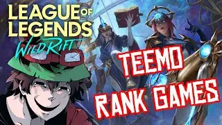 TEEMO ONLY RANKING - LoL Wild Rift Stream