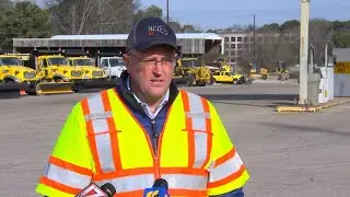 NCDOT talks winter storm preps | Full briefing
