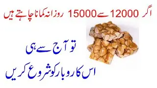 Peanut candy Business Idea 2025 | New Business Idea from Home 2025 | Business Karo