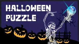 لعبة مجانية سهلة تجيب فيها البلاتينيوم 🎃.Halloween puzzle.👻