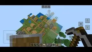 Mă joc Minecraft survival!