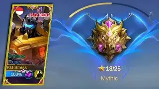 COMBO ROGER & GUSION INDONESIA | ROGER EXP GENDONG TEAM! Gameplay Roger Terbaru - MLBB