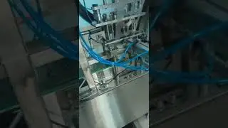 Flavoured milk bottle washing filling and sealing machine.