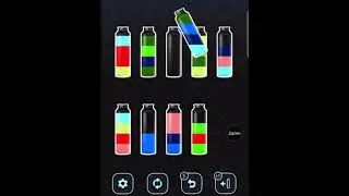 Water Sort Puzzle Bottle | #sehar 