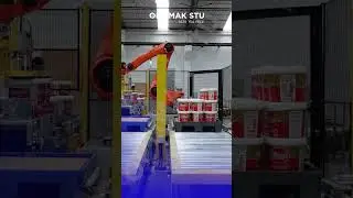 Robotic Bucket Palletizing | High-Speed & Precision Automation