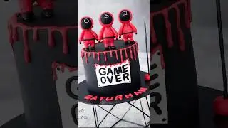 𝙨𝙦𝙪𝙞𝙙 𝙜𝙖𝙢𝙚 𝙘𝙖𝙠𝙚​😱😱😱#squidgame #fypage #foodyouwanttoeat