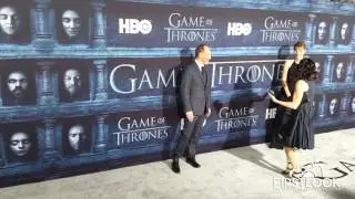 Michael McElhatton arriving at the Game OF Thrones Season 6 Premiere in Los Angeles