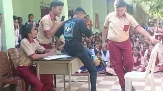 Comedy video play bY students of class x govt High school themra 