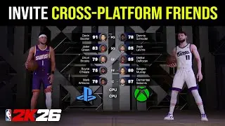 NBA 2K26: как пригласить друзей с разных платформ и играть с ними в онлайн-руководстве &laquo;Играйте с...