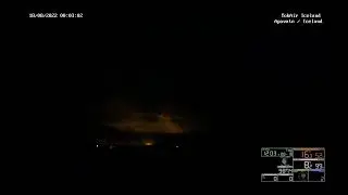 Shadow Demon appears on Tokair Iceland  live cam 3am Caught live