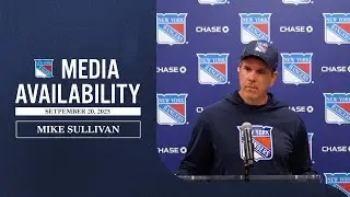 NYR Training Camp: Mike Sullivan Media Availability | September 20, 2025
